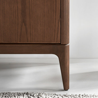 Scarlet European Ash Wood Wardrobe