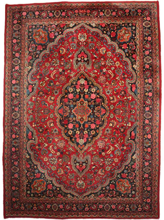 Signed Persian Mashad Rug | 8' 3" x 11' 7"