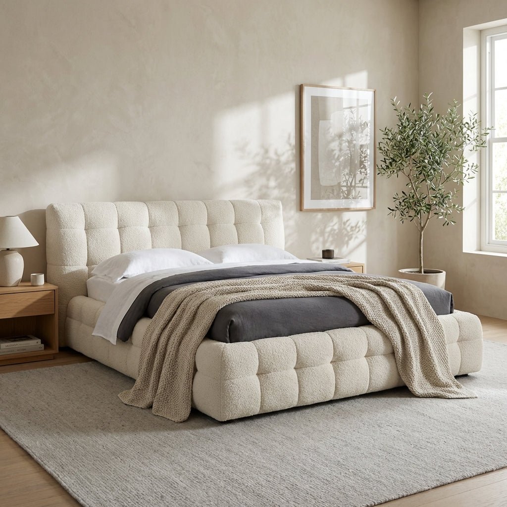 Soho Plush Upholstered Bed
