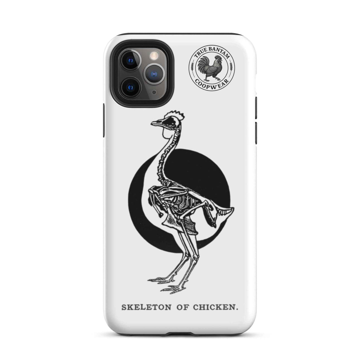 Chicken Skeleton Retro Tough Case for iPhone®