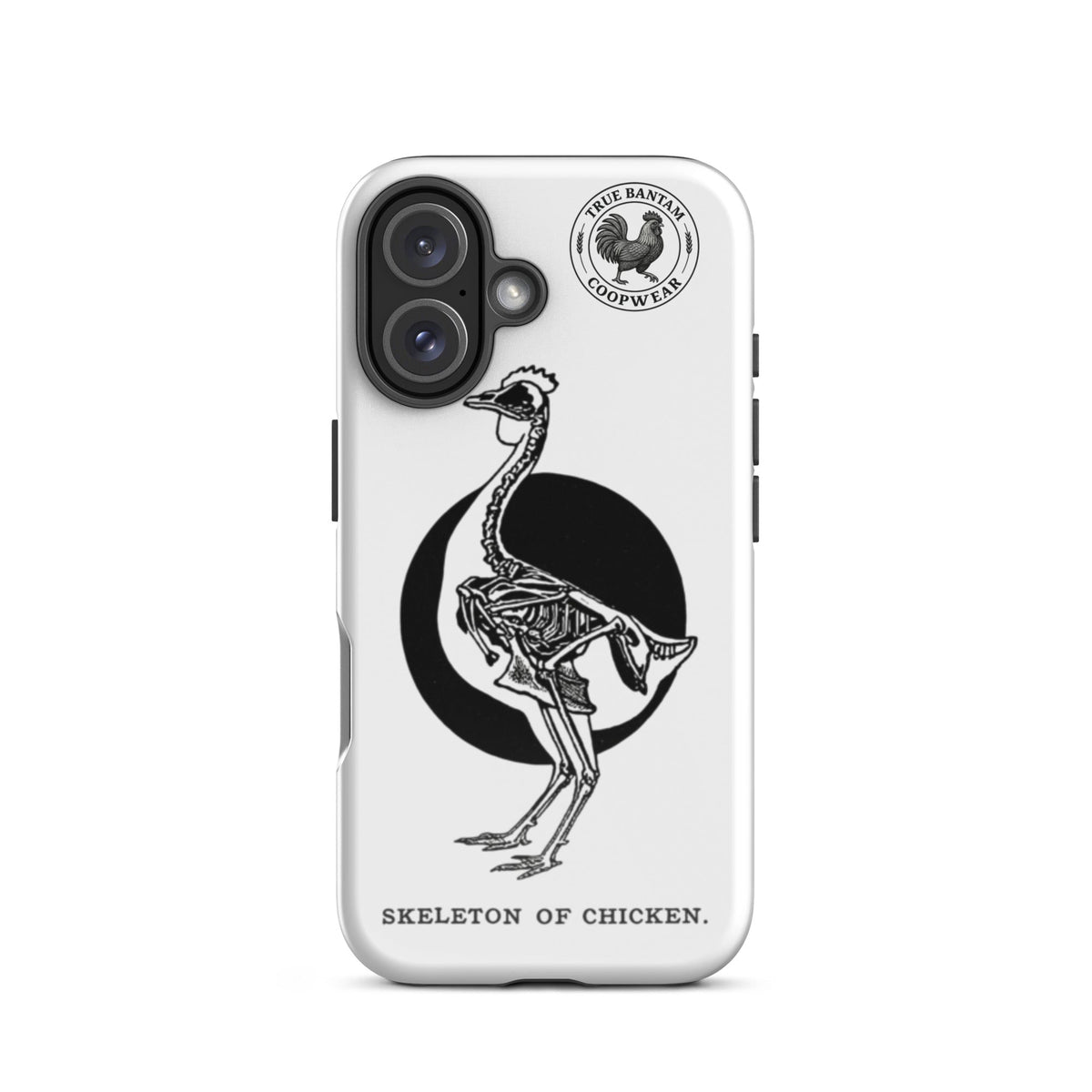 Chicken Skeleton Retro Tough Case for iPhone®