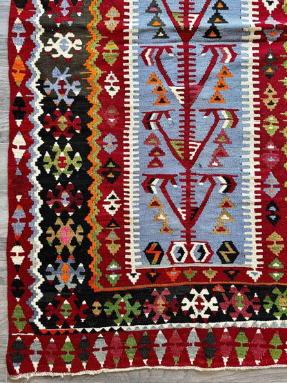 Turkish Uşak Eşme Kilim | 3' 3" x 6'