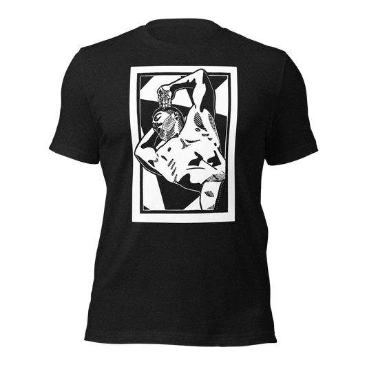 Locker geschnittenes T-Shirt