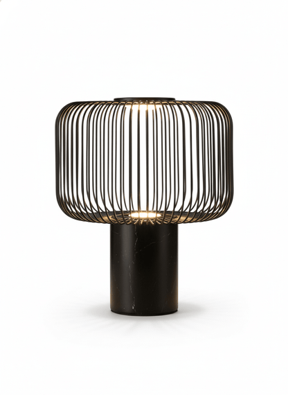 Veridian Industrie-Käfig-Schreibtischlampe