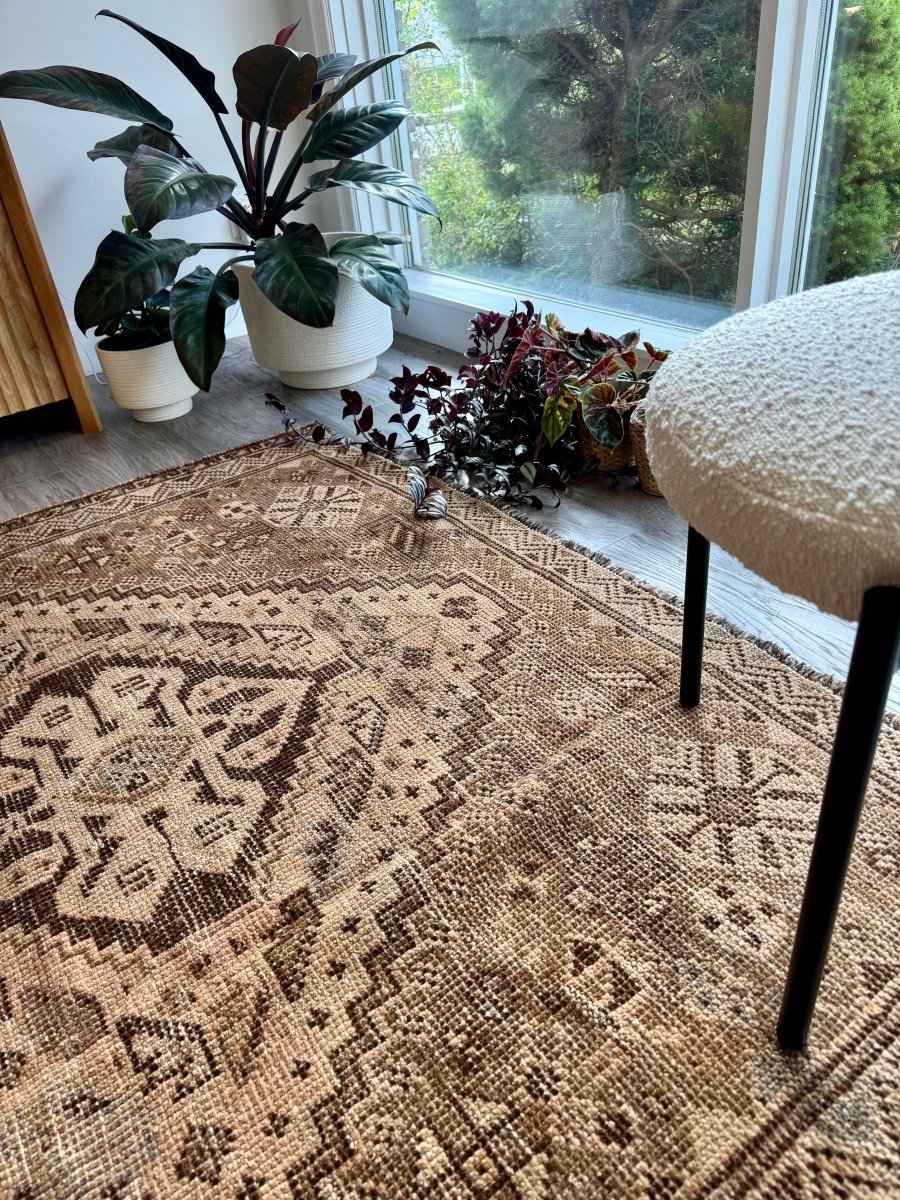 On hold for a client - Vintage Shiraz Rug | 5' 7" x 7' 10"